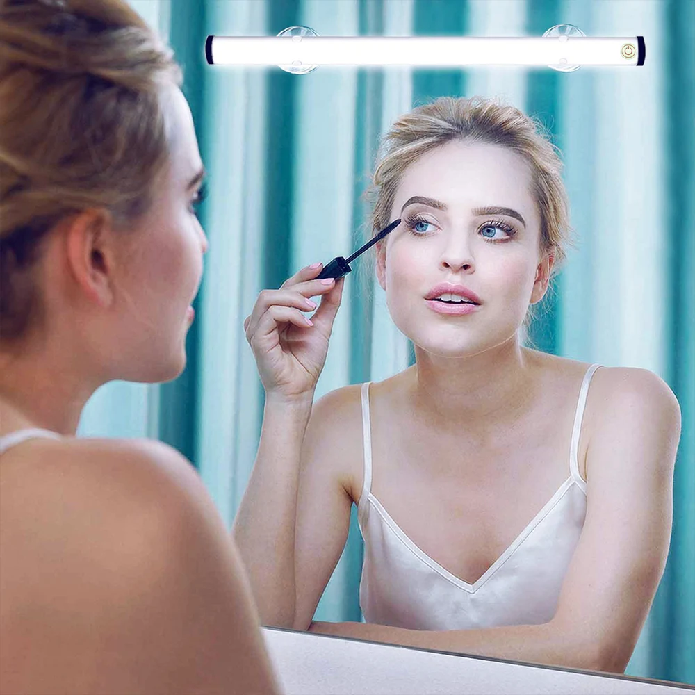 

Hoomall LED Makeup Light Portable Touch Dimmable Hollywood Vanity Mirror Lamp 37cm Rechargeable Cosmetic Decor Light Strip