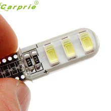 2017 tiptop Новый 2 шт. T10 W5W Водонепроницаемый 5730 6 SMD Клин Номерные знаки для мотоциклов стороны света Лидер продаж may03