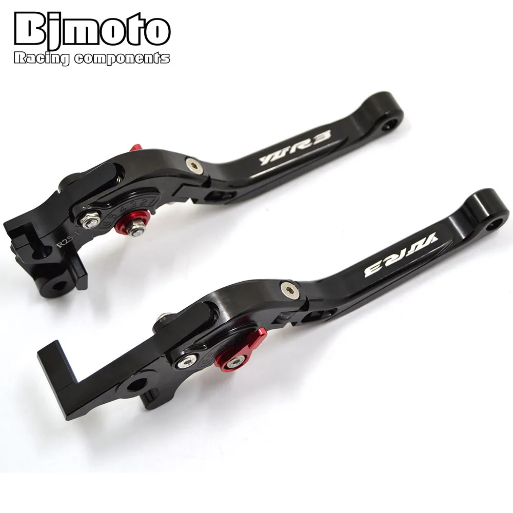 

Motorcycle Adjustable Foldable Extendable CNC Clutch Brake Levers For Yamaha YZF R3 2015-2017,R3 ABS 2017