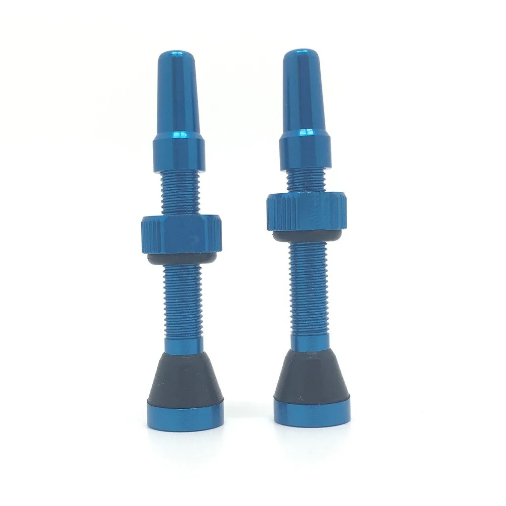 

Ultralight Tubeless presta valve No Tubes 40mm aluminum alloy mountain bike road cyclocross disc bicycle