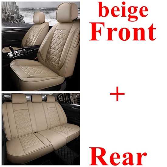 Чехол для Dacia Duster Sandero Logan DODGE Challenger Ram Rampage caliber Nitro NEON Caravan Journey Дротика Мститель - Название цвета: beige standard