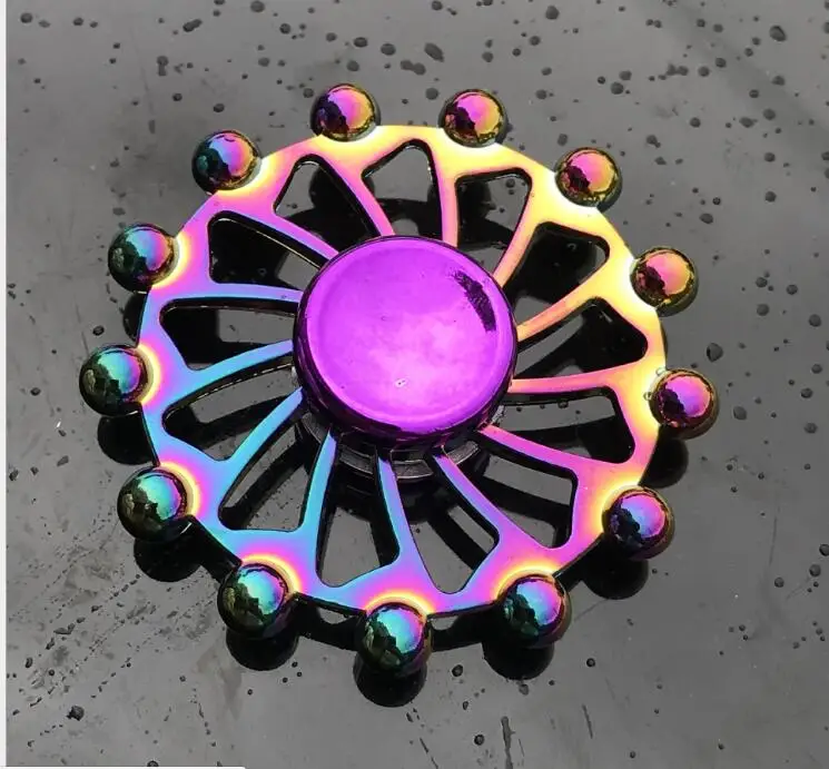 Hand Spinner EDC Fidget Spinner Metal Rainbow Spiner Anti-Anxiety Toy for Spinner Focus Relieves Stress Finger Spinner wholesale Hand Spinner EDC Fidget Spinner Metal Rainbow Spiner Anti-Anxiety Toy for Spinner Focus Relieves Stress Finger Spinner wholesale