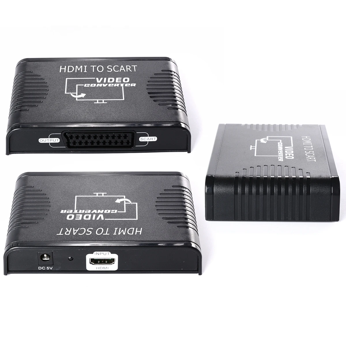 Hot selling HDMI to Scart Converter Full HD 1080P Digital