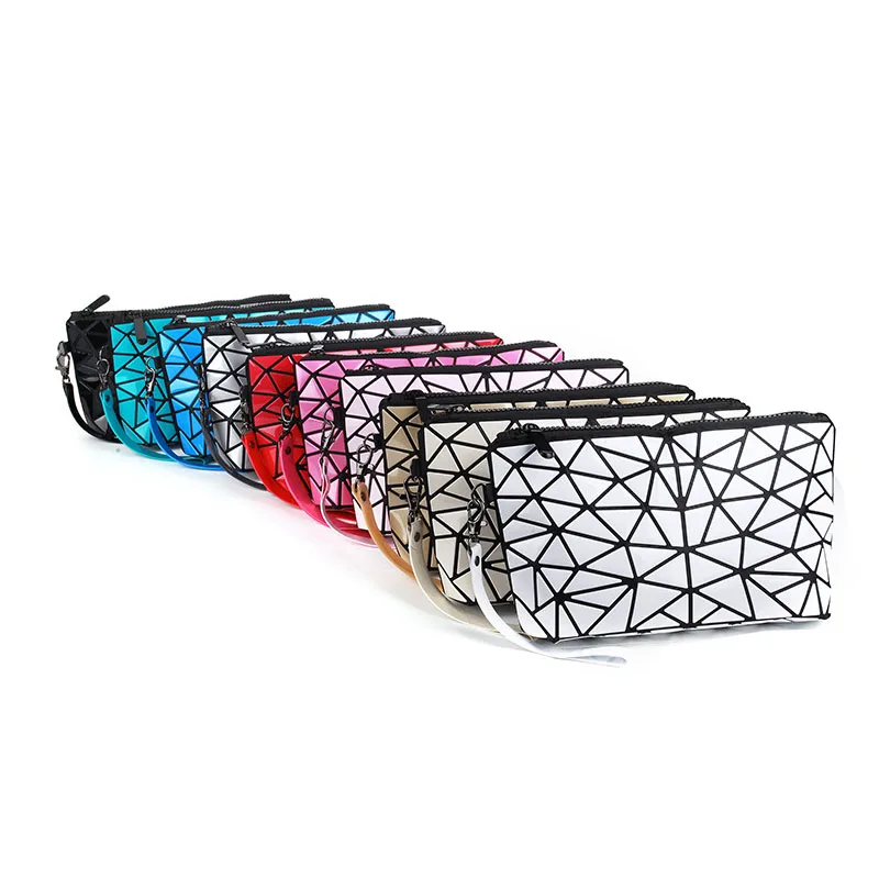 Multifunctional Ladies Cosmetic Bag Geometric Folding make up Bag Ladies Clutch Bags Fashion Wash Bag Multifunctional Ladies Cosmetic Bag Geometric Folding make up Bag Ladies Clutch Bags Fashion Wash Bag