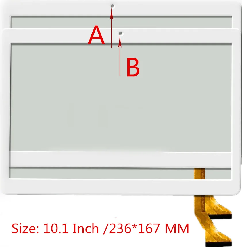 10 1-дюймовый P/N HN 1045-FPC-V1 V2 GT10JTY131 V2.0/4 0 емкостный сенсорный экран сенсорная панель с