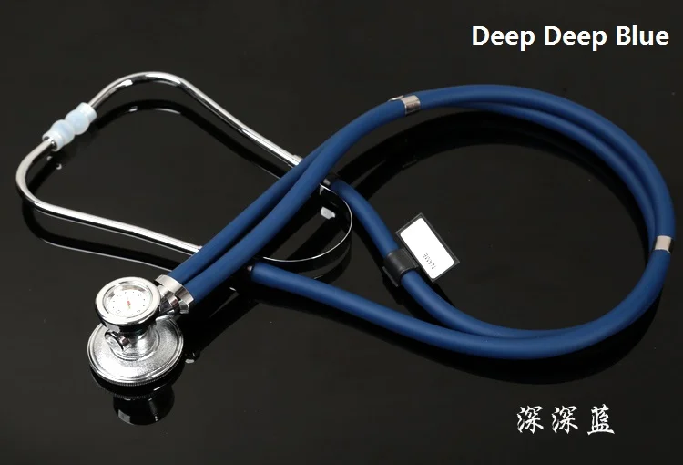 

Professional Multifunctional 5- Way Convertible Stethoscope with Watch Clock, Sprague Rappaport Style, Latex Free Free Shippinh