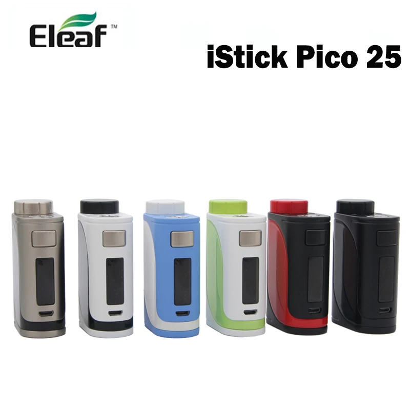 

Authentic Eleaf iStick Pico 25 Box Mod 85w Best Match with 2ml ELLO Atomizer Powered By Single 18650 Battery 100% Original