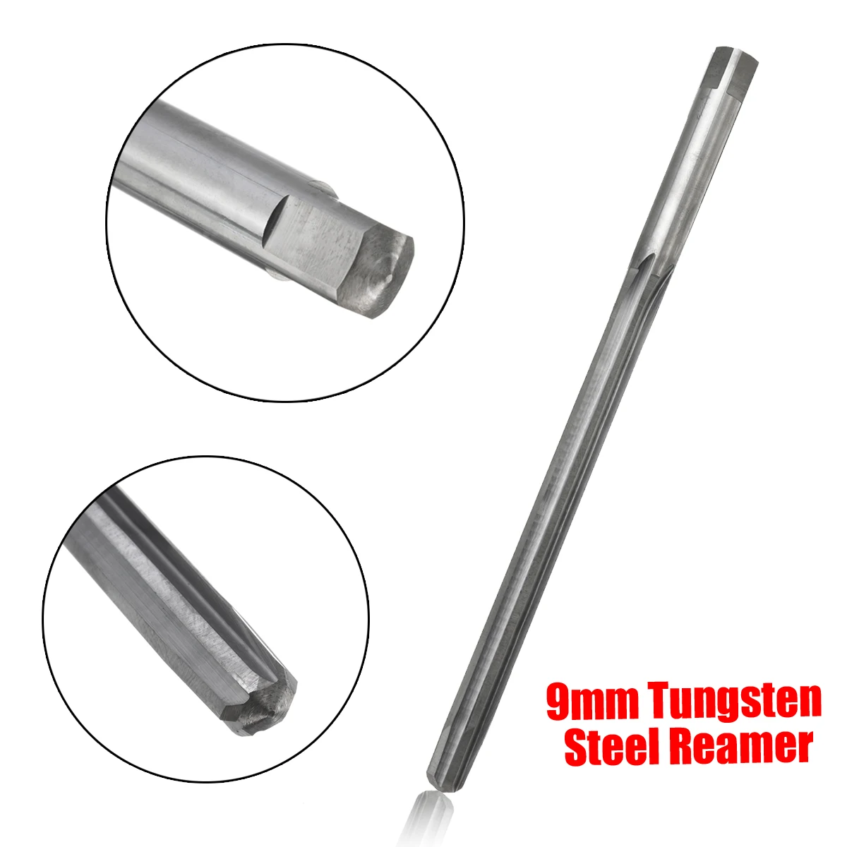 

9mm 15cm Tungsten Steel Chucking Reamer High Hardness Cutter Tools For Woodworking