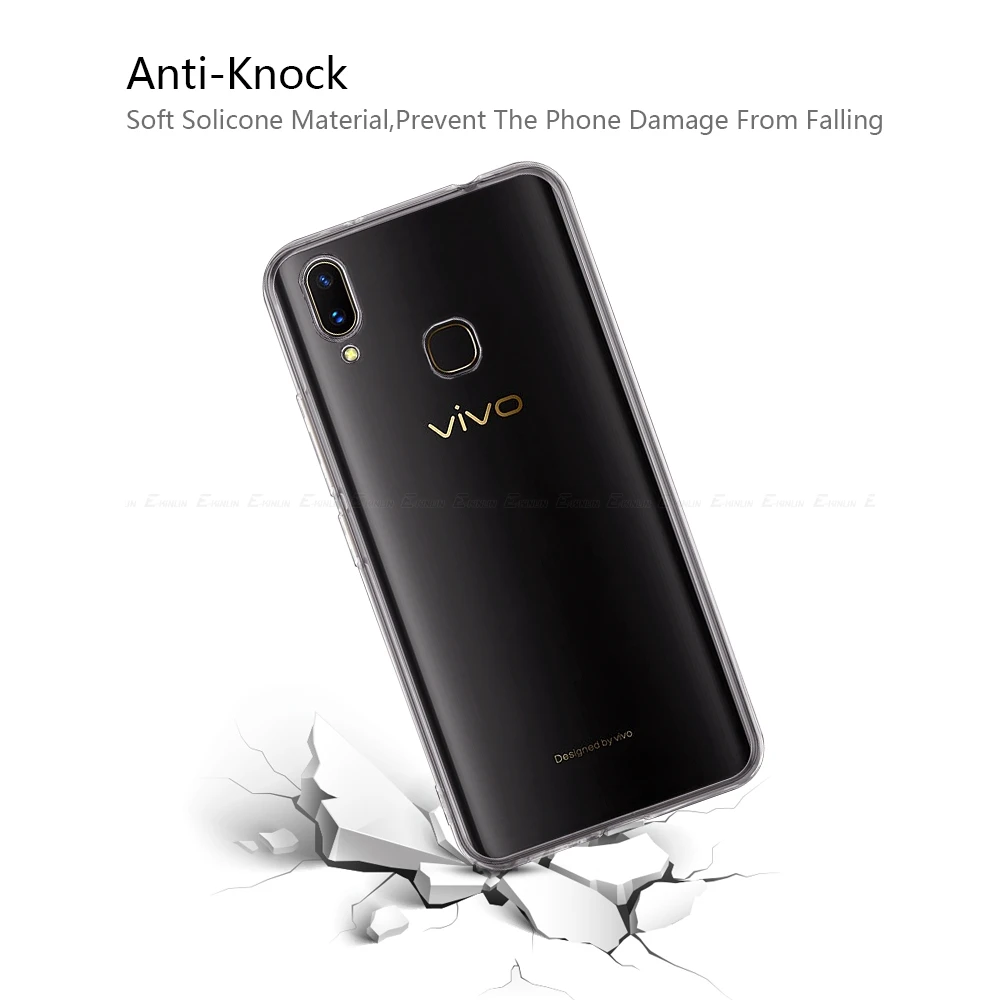 Ультратонкий прозрачный силиконовый чехол для vivo iQOO Neo3 Neo X50 Lite Z1x X23 X21 X21i X30 X20 UD Plus 3