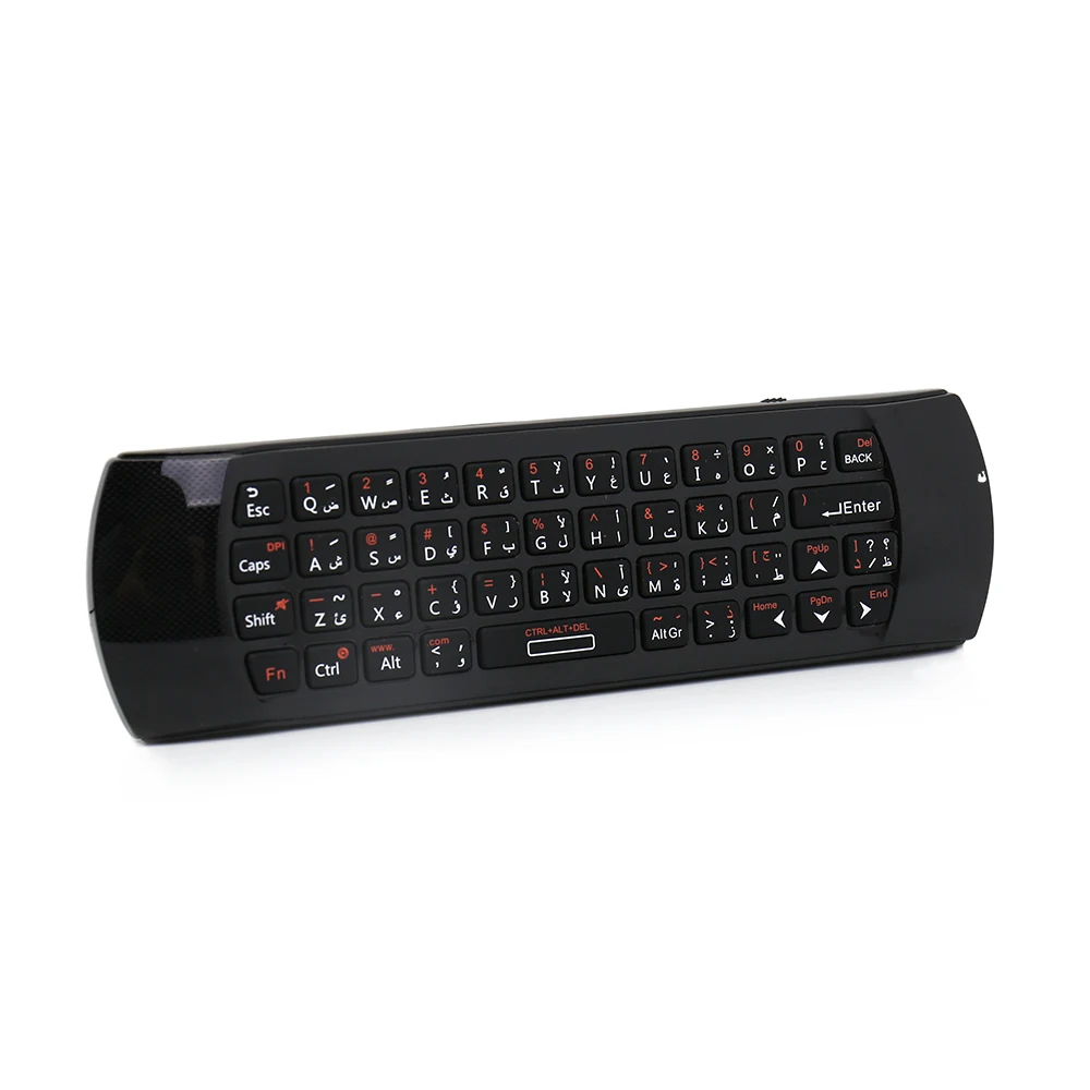 Оригинальный пульт дистанционного управления Rii Mini i25 2 4G Air Fly Mouse с арабской
