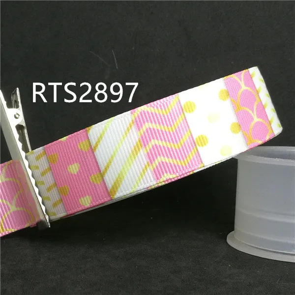 50 двор/roll 7/8 inch мультфильм печатных Grosgrain ленты - Цвет: 2897