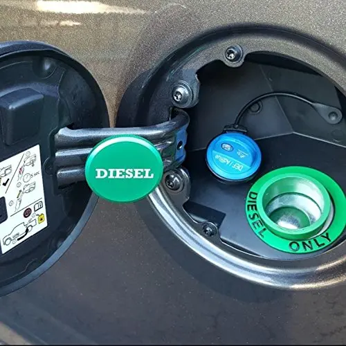

Magnetic Diesel Fuel Cap Accessory for Dodge RAM TRUCK 1500 2500 3500 (2013-2018) with 6.7 CUMMINS EcoDiesel, Lightweight Design