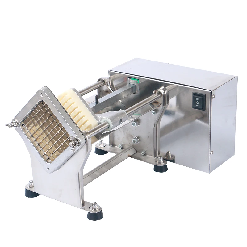 220v Electric stainless steel potato cucumber radish machine cutting onion cutting mushroom diced cutting fries Tool