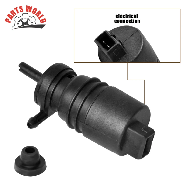 Windshield Windscreen Washer Pump For VW Jetta Golf Passat Eos CC