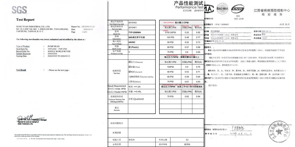 Coronwater 75gpd фильтр для воды RO водяной насос 2766нh увеличение системы обратного осмоса давление