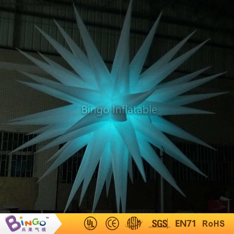 

Hot selling inflatable hanging star inflatable lighting star for nightclub, party, festival music stage decoration