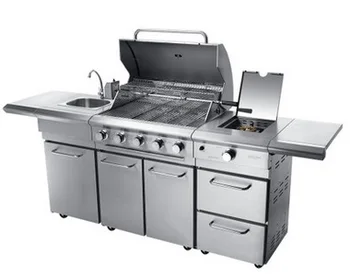

Commercial&home gas BBQ grill,stainless steel 304 BBQ grill,Luxury BBQ grill,outdoor BBQ grill,dont rust BBQgrill Free shipping