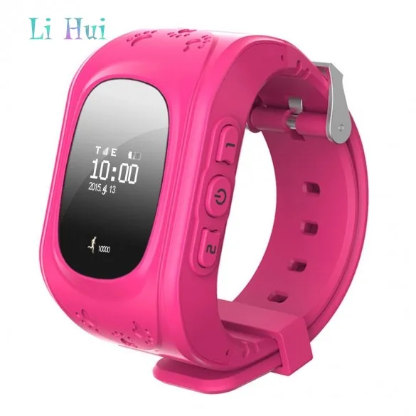GPS Tracker Watch For Kids SOS Emergency Anti Lost Bracelet Wristband Q50 smart watch Wearable Devices OLED scree Children watch