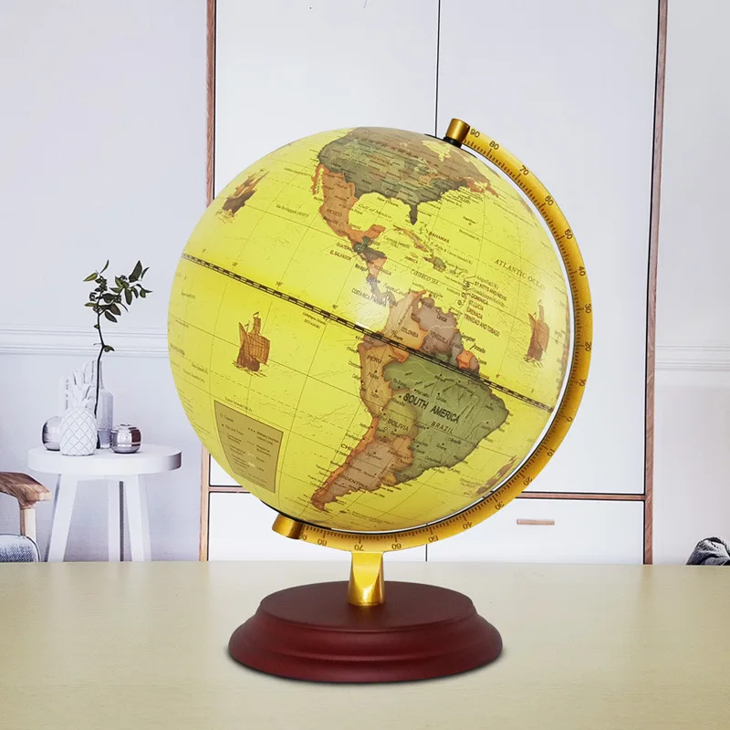  globe 25cm office desk decoration world map office gadgets Geography Educational Toy Home Office Or