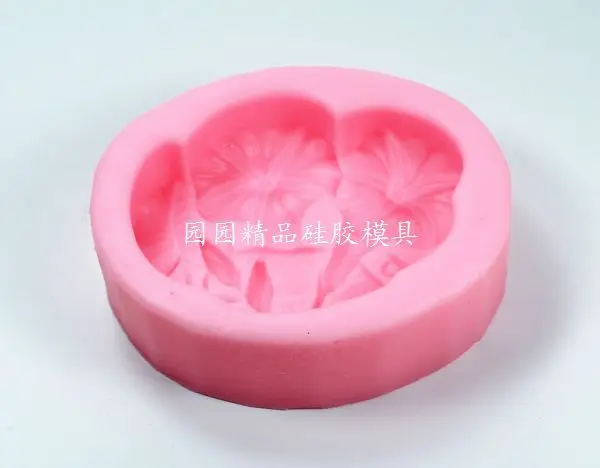 Lotus Silicone Soap mold Handmade silicone 3d mould DIY Craft molds S073