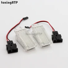TuningATP HA CONDOTTO LA Lampada Interna Luce di Cortesia Porta Tronco Boot Vano Piedi Box Portaoggetti Per SKODA Fabia Octavia Roomster Superb
