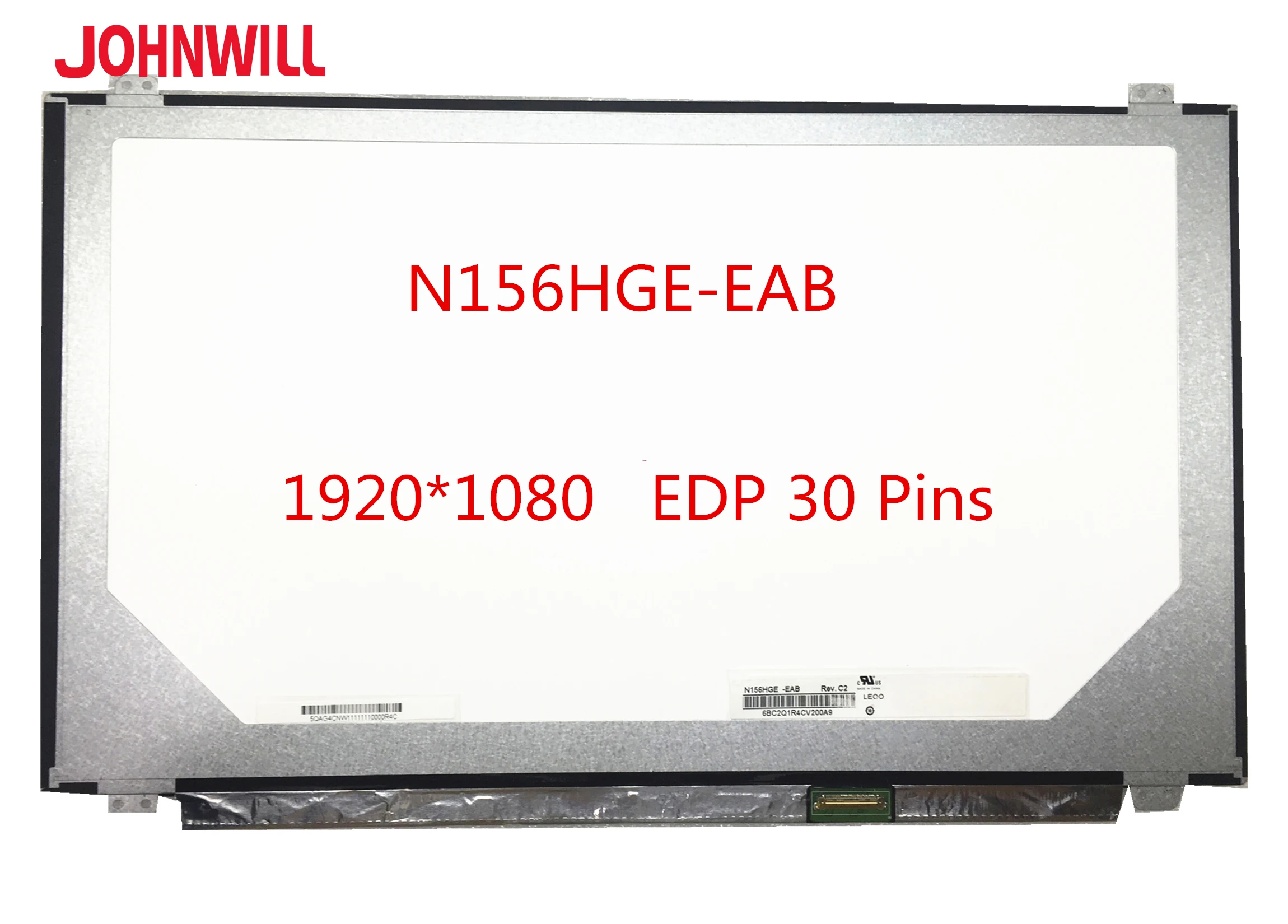 

15.6 inch Laptop Lcd Screen 1920*1080 EDP 30Pins N156HGE-EAB N156HGE EAB HB156FH1-301 HB156FH1-401 B156HTN03.0 B156HTN03.1
