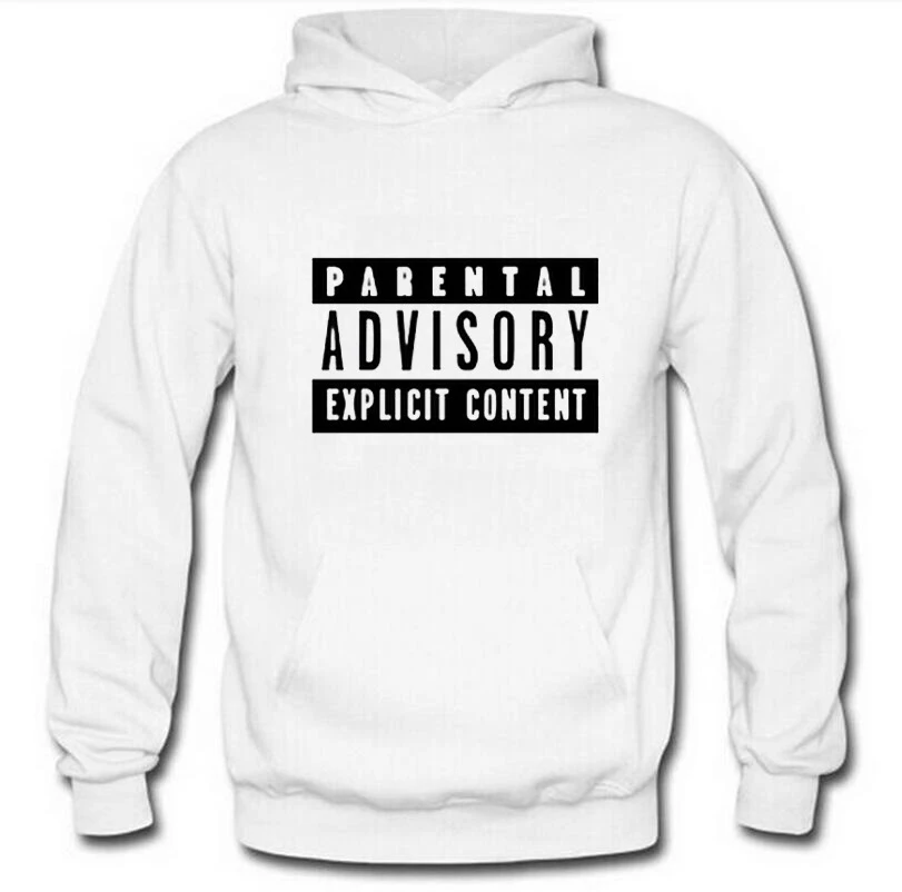 Hombres / mujeres Parental Advisory Explicit hoodies sudadera con capucha delgada sudor camisa chándal outwear ropa deportiva|shirt men|tracksuits jumper - AliExpress