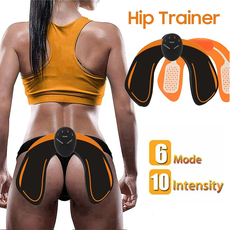 

Wireless EMS Hips Trainer 6 Modes Muscle Toner Stimulator Buttocks Butt Lifting Buttock Toner Trainer Slimming Massager