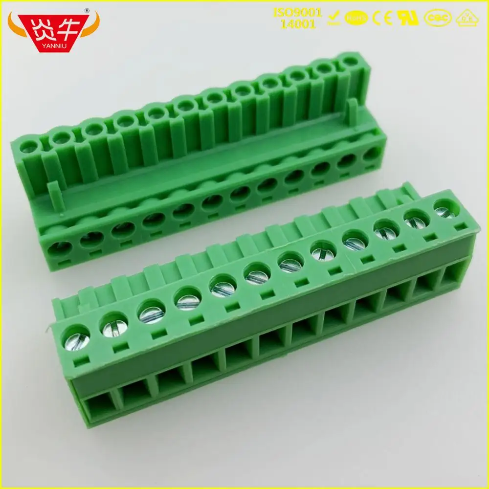 KF2EDGK-5.08-12P 2EDGK 5 08 мм 12PIN PCB разъем подключаемый винт через отверстие клеммные блоки