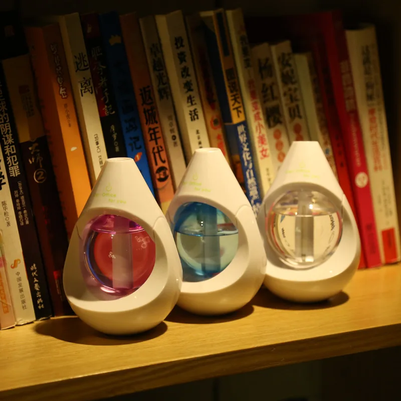 

Loss ! Water Drops Air Humidifier Home Office Car USB Diffuser Ultrasonic Mute Humidifier Air Purifier With LED Light