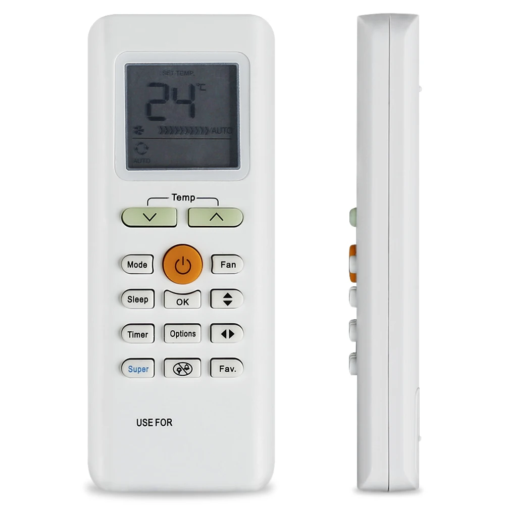 Mando A Distancia Universal Para Aire Acondicionado Midea - Modelo RG70A-BGEF, Compatible Con Varias Series MA Y RG