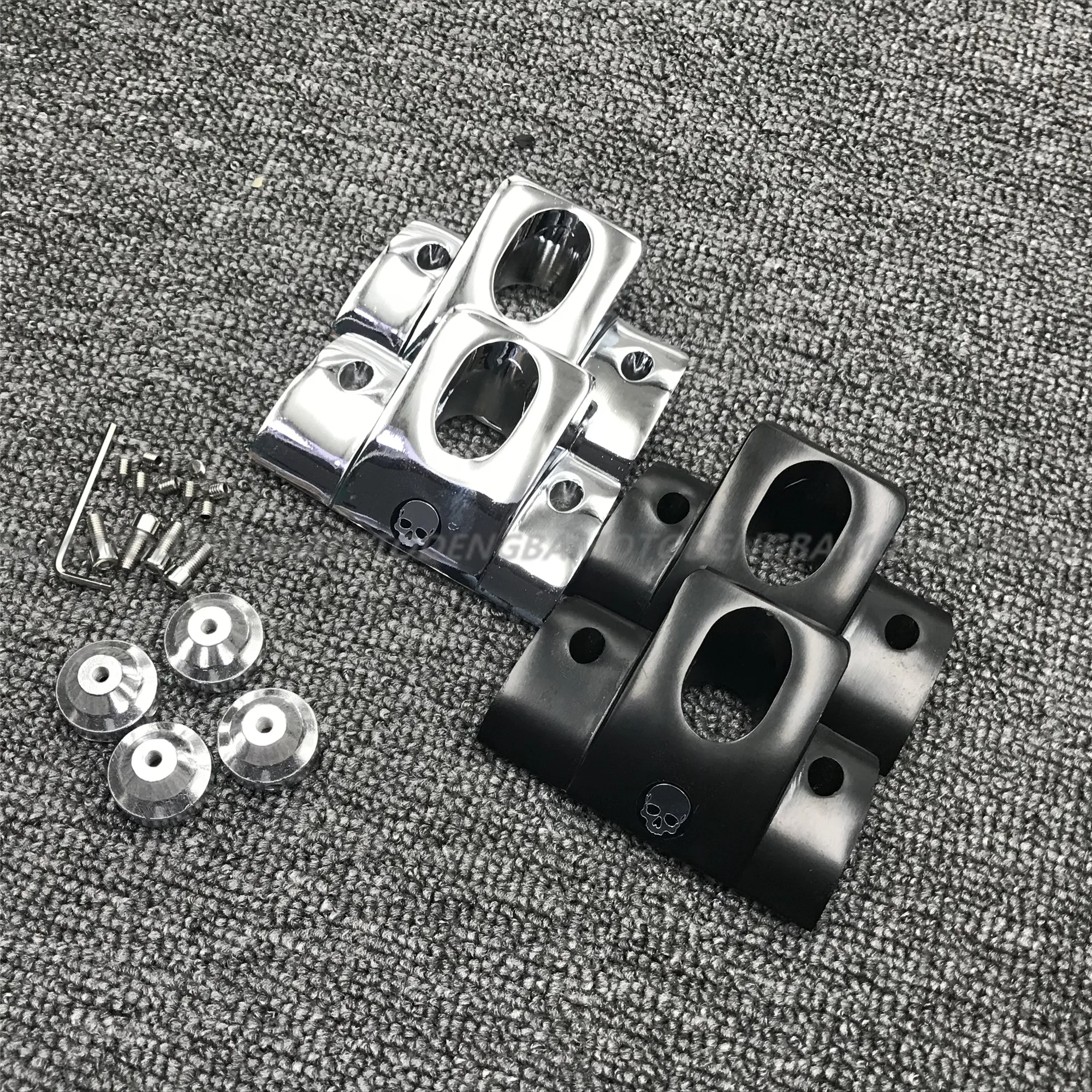 

Motorcycle Drag Wrinkle Engine Spark Plug Filled Cover with Bolt For Harley Sportster XL883 XL1200 XR1200