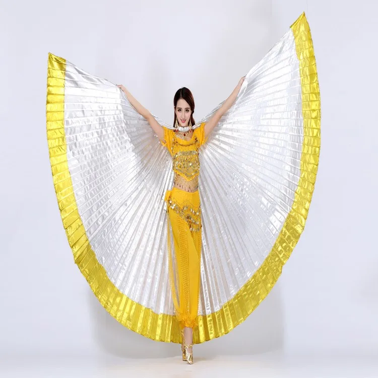 Новый Профессиональный Египетский Танец живота Isis крылья для Для женщин Мода Взрослый размер восточные танцы крылья (без Щупы для мангала)
