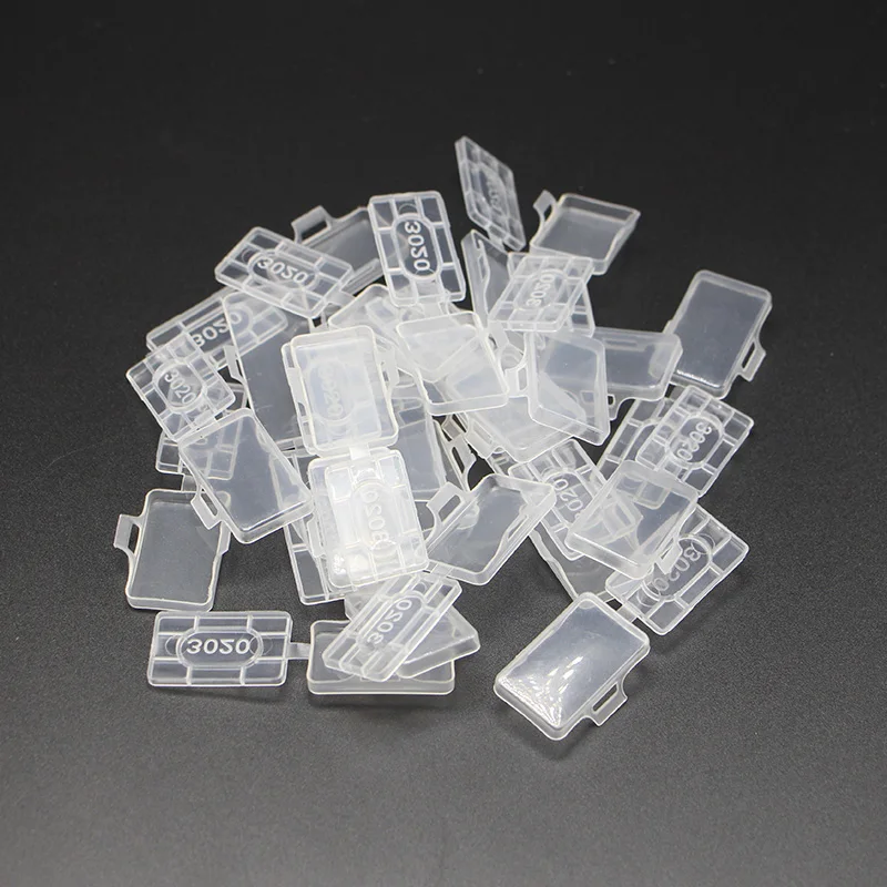 

AOGOO3020 Environmental 100PCS Flame Retardant Plastic Waterproof Transparent Cable Markers