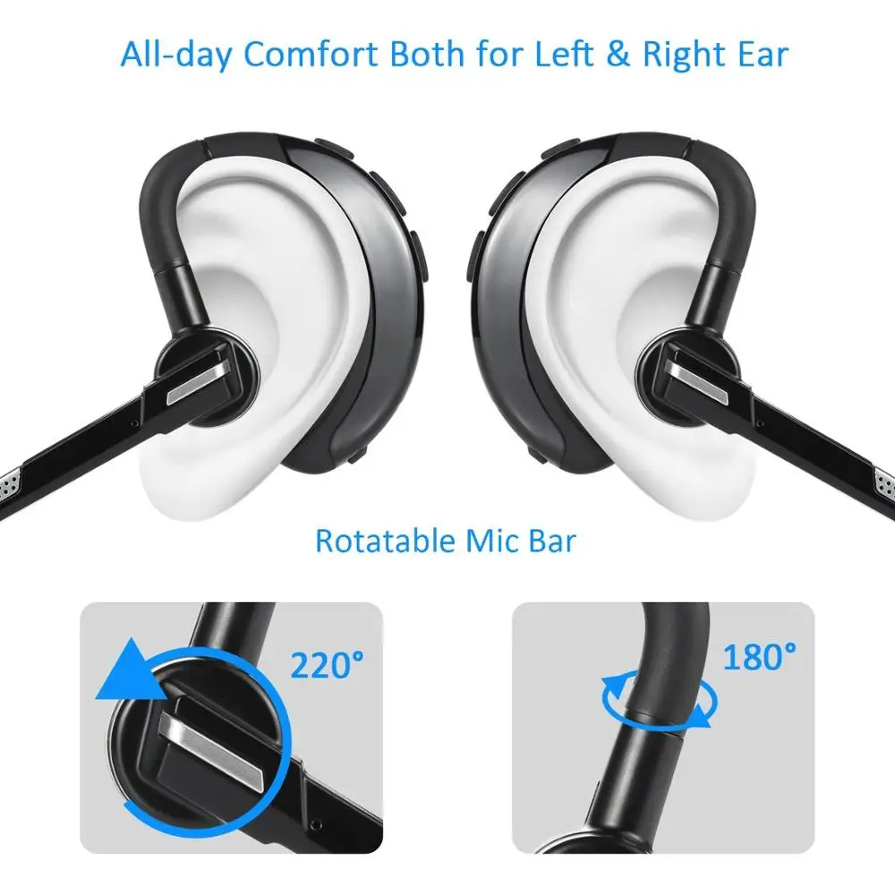 Оригинальная Bluetooth гарнитура Dacom HD качество звука беспроводные наушники для