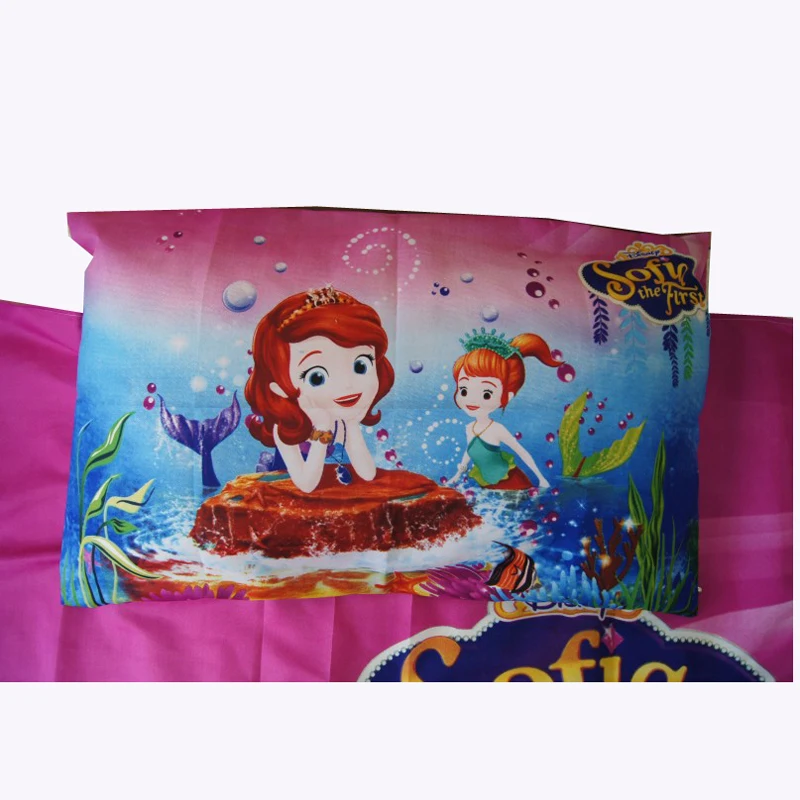 Disney мультфильм принцесса &quotСофия&quot дети девочки Комплект постельного белья