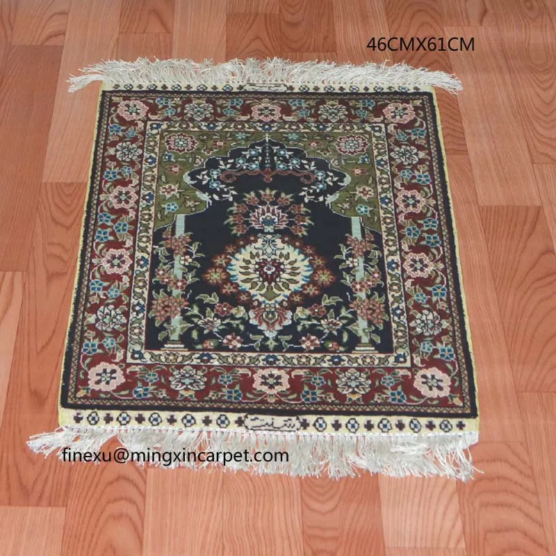 46cmx61cm 100 pure silk handknotted persian carpet best quality top selling popular design own