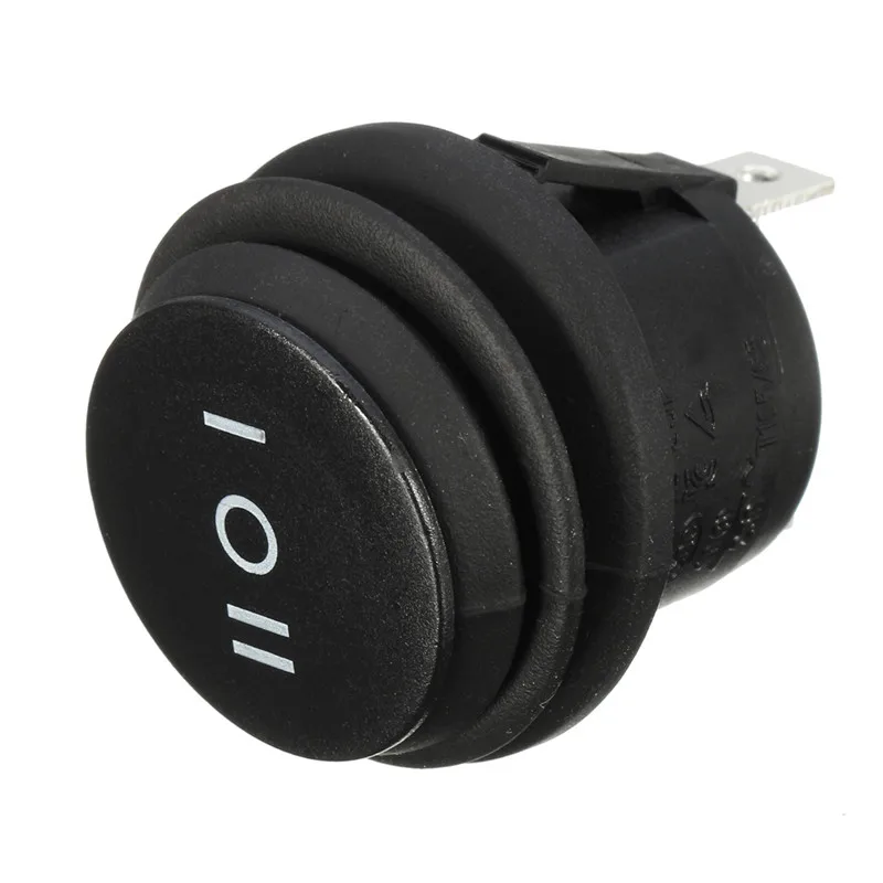 1X ON/OFF/ON 3 позиционный SPDT круглый Кулисный переключатель для лодки 6A/250V 10A/125V