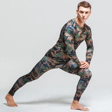 Новое мужское и женское термобелье для бега, базовый компрессионный слой, спортивная одежда, комплект из 2 предметов, Спортивная футболка для джоггинга