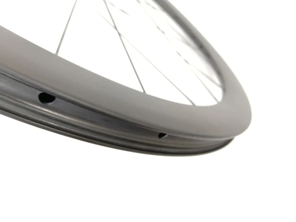 Excellent Light Asymmetric offset Disc brake 42MM Carbon Clincher Cyclocross Wheel 700C road disk CX 25mm external Tubeless Front wheel 4 Excellent Light Asymmetric offset Disc brake 42MM Carbon Clincher Cyclocross Wheel 700C road disk CX 25mm external Tubeless Front wheel 4