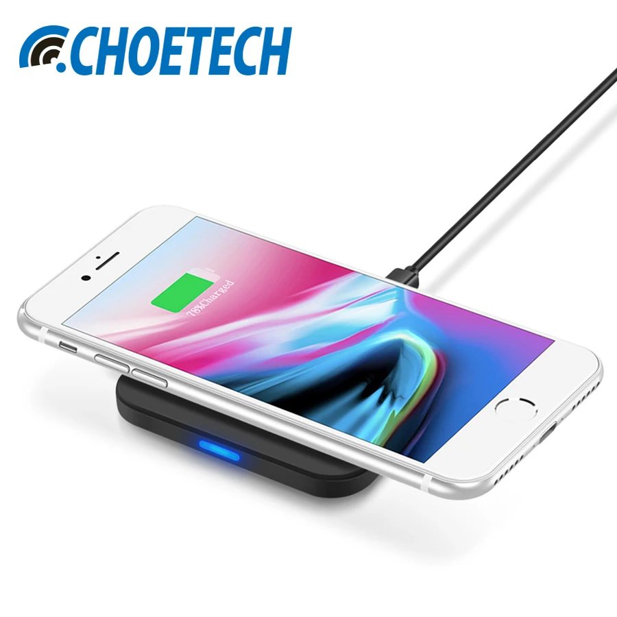 CHOETECH Qi Wireless Charger For iPhone Xs Max Xr X 8