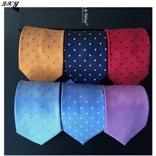 mens fashion tie dot casual tie polyester silk neckties dress business men ties vintage bow handkerchief B045