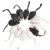 12 шт.. игрушки в виде мышей мышь натуральный мех смешанные загруженные игрушки черный и белый для домашних животных кошка котенок с писклявый звук игрушки для кошек - изображение