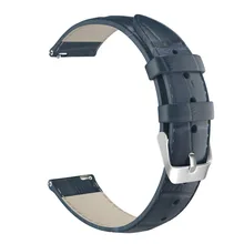 Часы ремешок для Xiaomi Huami Amazfit Bip Молодежные часы Премиум мягкий пояса из натуральной кожи крокодил часы ремешок с узором