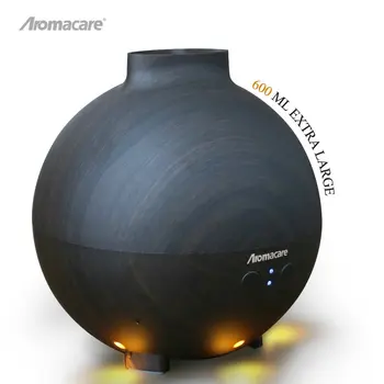 

Aromacare 600ml Woodgrain Essential Oil Aroma Diffuser Ultrasonic Aromatherapy Humidifier Mist Maker Aromatherapy Air Purifier