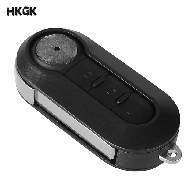 

3 Buttons Flip folding Remote Key Case Shell Cover for Fiat 500 Punto Ducato Stilo Panda Remote Key Case Cover Fob Keyless Entry