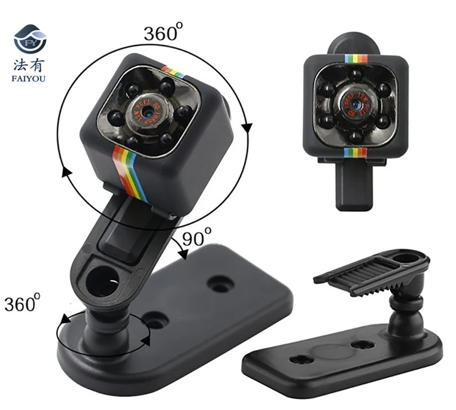 

SQ11 Mini Camera HD 1080P Action Camera HD Car Camcorder With Night Vision 12MP Mini DV Camera