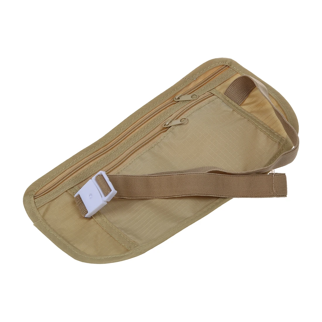 5 pcs of Travel Money Belt for Security Pouch Passport Cash Money