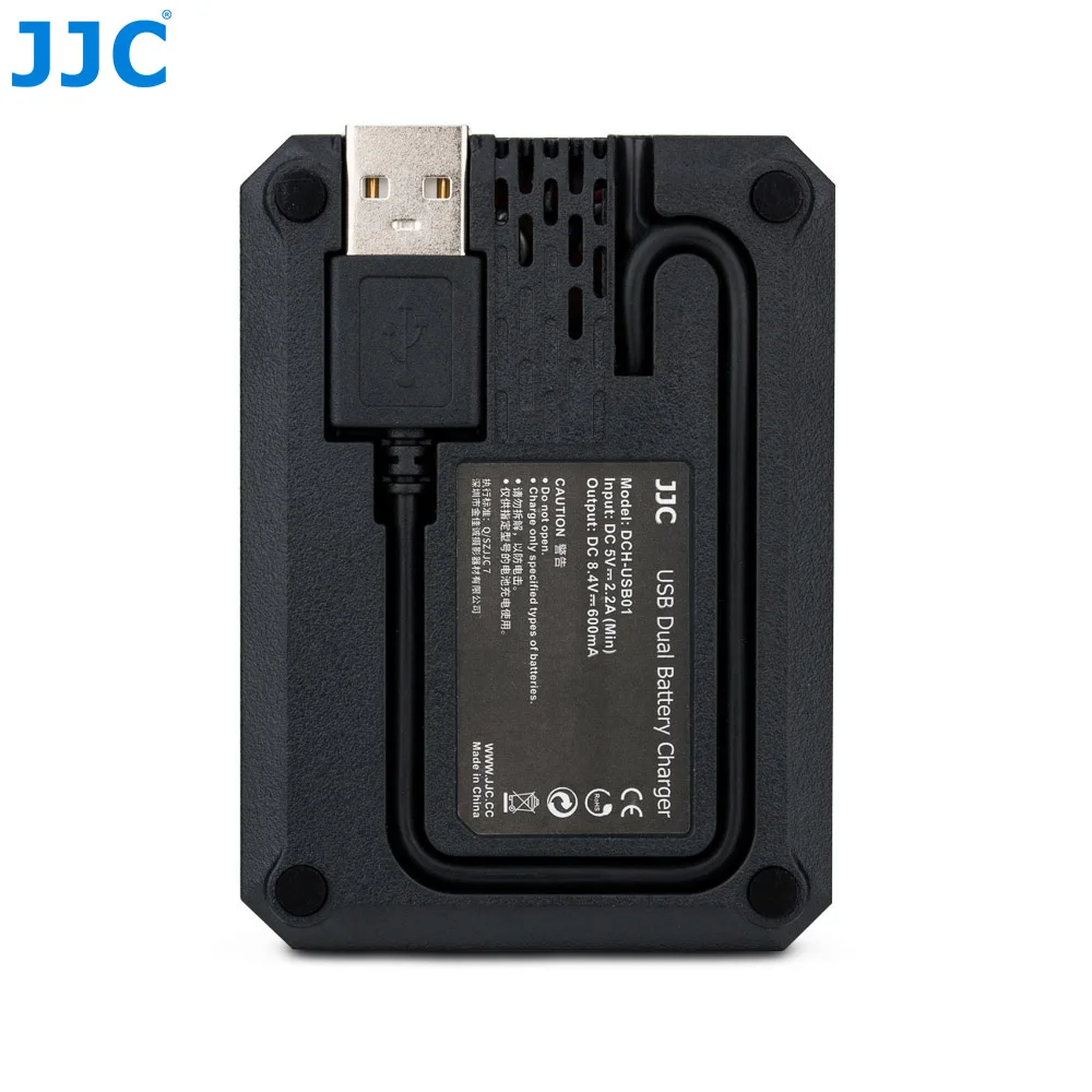 JJC USB двойной Батарея путешествия Зарядное устройство для sony NP-FW50 A6400 A7 A7S A7R A7II A7SII A7RII A6500 A6300 A6000 заменяет BC-VW1 BC-TRW