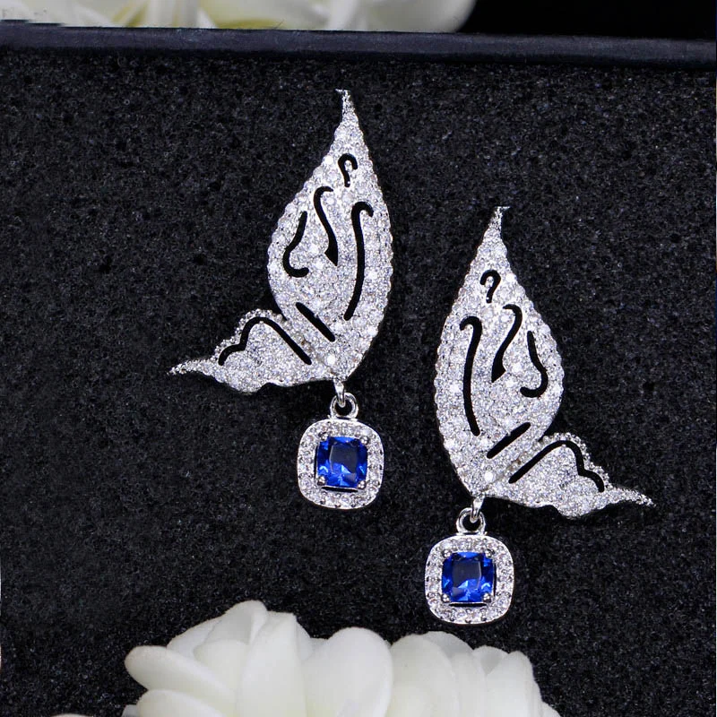 Butterfly Drop Earrings8